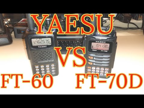 YAESU FT 70D REVIEW VS, YAESU FT 60R