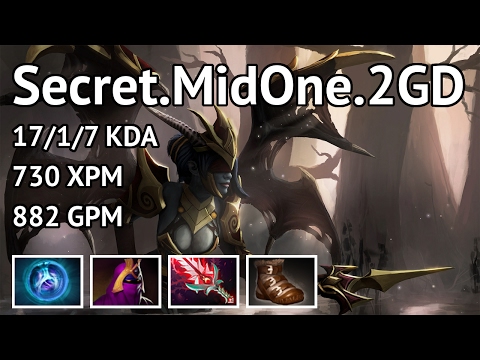 Dota Memories Secret.MidOne.2GD - Queen of Pain highlights - Game 3213841058 - Dota 2