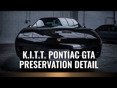 Mirror Finish Detail | Knight Rider K.I.T.T. preservation car detail + interior decontamination.