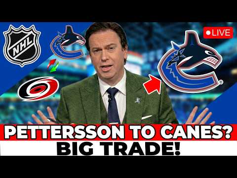 BLOCKBUSTER TRADE? Hurricanes predicted to land Canucks star Elias Pettersson! CANUCKS NEWS