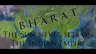 EU4 - Sun Never Sets on the Indian Empire Acheivment - Timelapse