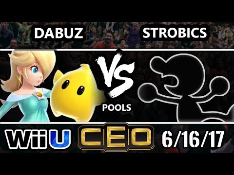 CEO 2017 Smash 4 - RNG | Dabuz (Rosalina) Vs. Strobics (Game & Watch) Wii U Tournament