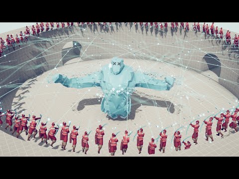 100x ICE ARCHERS vs EVERY UNIT - Totally Accurate Battle Simulator