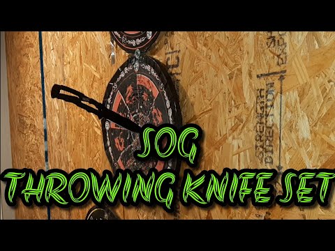 SOG THROWING KNIFE SET