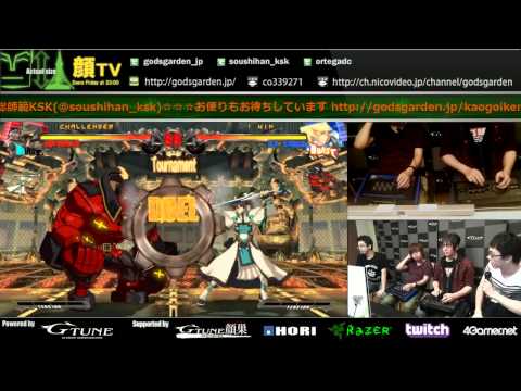 GGXrd 8/28/2015 Kao!TV Machabo X Fab X Nage