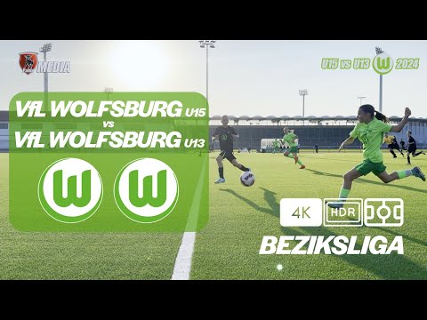 VfL Wolfsburg U15 B-Juniorinnen vs VfL Wolfsburg U13  D-Junioren Spielhighlights vom 17.09.24
