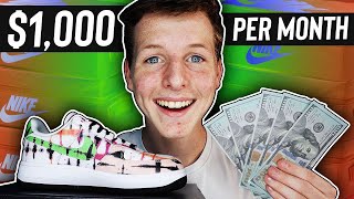 How To Start A Sneaker Reselling Business | Make $1,000 Per Month