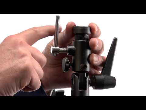 Manfrotto skėčio laikiklis 026 video