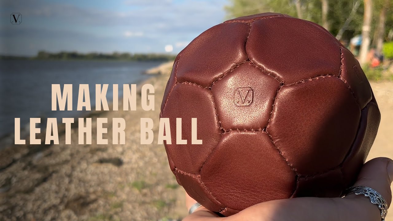 Making Leather Ball | ASMR
