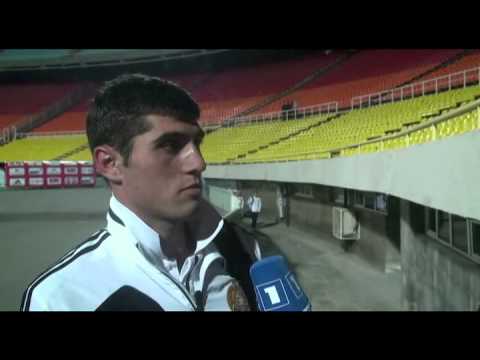 Armenia-France (U21).  After game