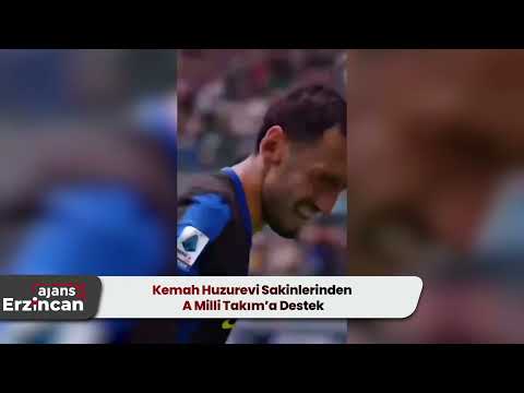Kemah Huzurevi Sakinlerinden A Milli Takım’a Destek