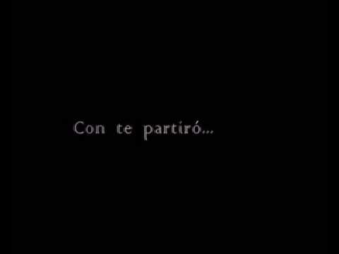 Video thumbnail for Con Te Partirò