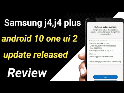 j4 android 10 update | j4 plus android 10 update | j4 update released,review,j4 plus update details😍