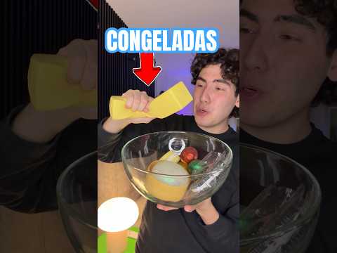 CONGELE TODOS MIS SQUISHYS y esto pasó…🥶