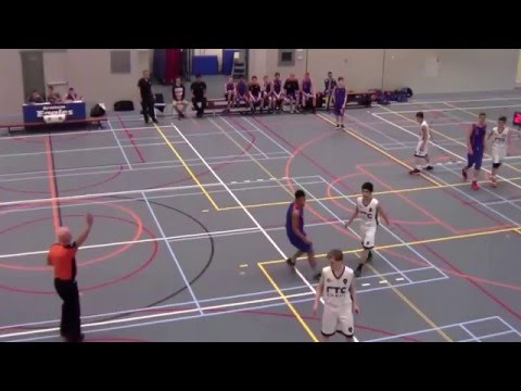TBG Dragons vs  RTC Noord U16 (9 april 2016)