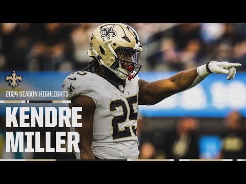 Kendre Miller's Best Highlights | 2024 NFL Season