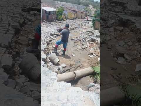 resultado da chuva em Jucati Pernambuco