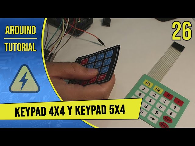 Vídeo relacionado con AZDelivery 5 x Modulo Teclado numerico de Matriz 4x4 keypad Compatible con Arduino con E-Book Incluido!