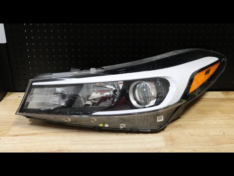 2017-2018 Kia Forte OEM Halogen Headlight Disassembly