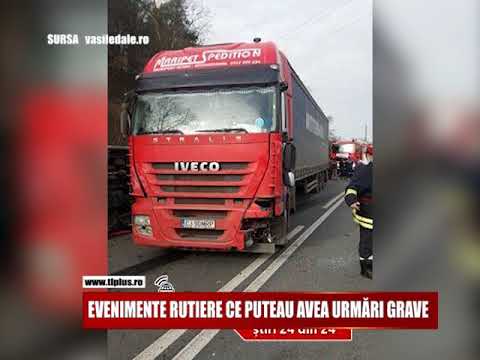 EVENIMENTE RUTIERE CE PUTEAU AVEA URMĂRI GRAVE