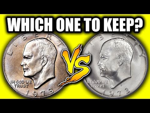 TYPES OF EISENHOWER DOLLAR COINS THAT ARE WORTH MONEY!!  1973 IKE DOLLAR VALUES