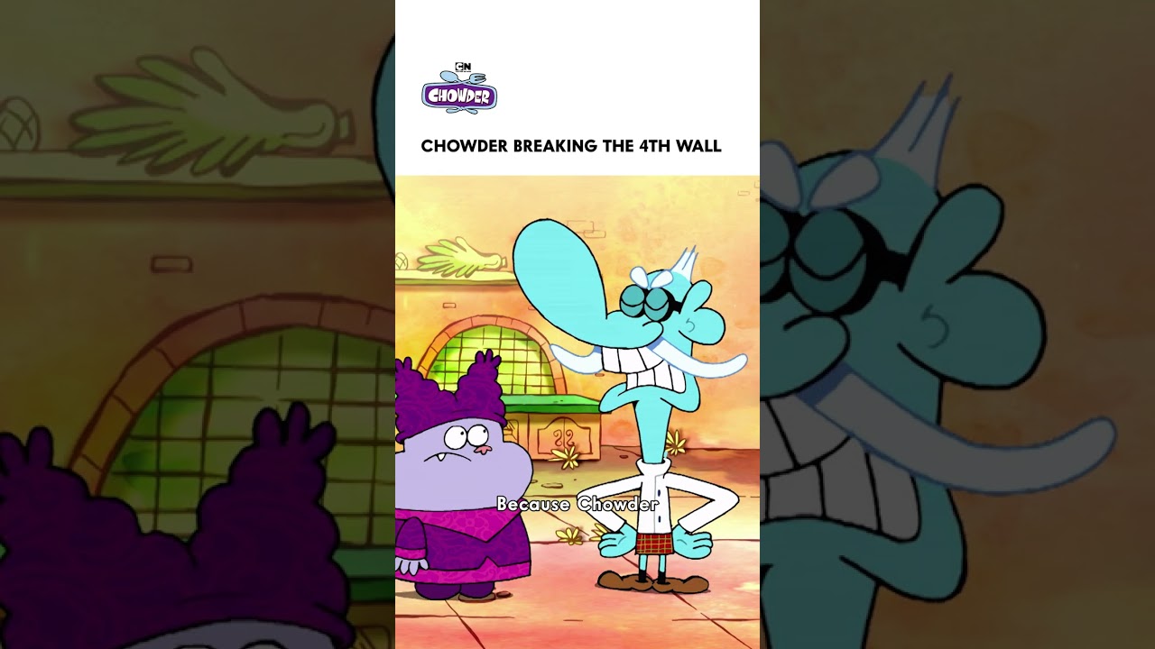 Chowder the 👑 of 4th wall breaks #CartoonNetwork #Chowder #2010s #cartoons #nostalgia #nostalgic