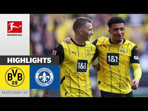 Resumen de B. Dortmund vs Darmstadt 98 Jornada 34