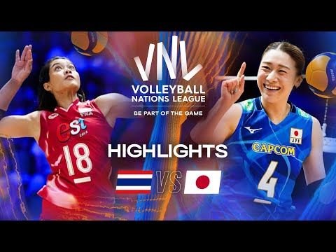 Thailand 🇹🇭 vs. Japan 🇯🇵 - Highlights | Week 2 | Women's VNL 2025