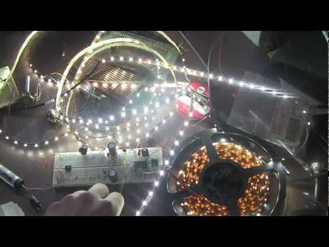 LED striplight driver test