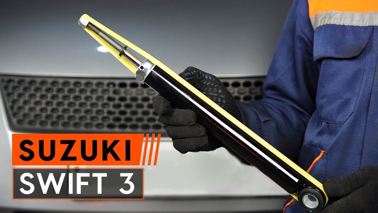 Jak wymienić amortyzator tył w Suzuki Swift MK3 - poradnik naprawy