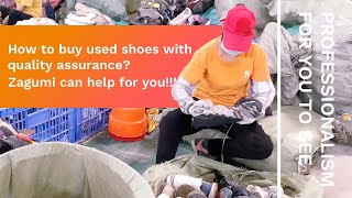 Zagumi Used Shoe Sorting how to buy second hand shoes online