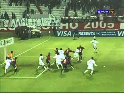 Atlético-PR 1x1 São Paulo Libertadores 2005 Finais 1º Jogo