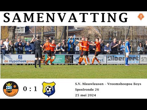 Samenvatting S.V. Nieuwleusen 1 - Vroomshoopseboys 1