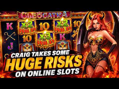 Thumbnail for video: Craig Takes Some HUGE RISKS on Online Slots