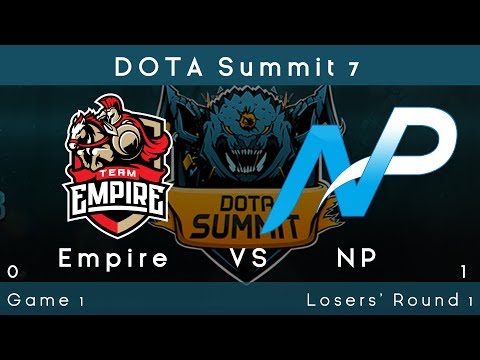 Empire vs NP  DOTA Summit 7 Dota 2 Game 1 Highlights