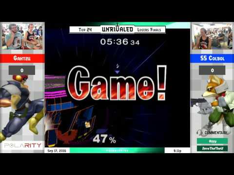 Unrivaled 2 Melee - Gahtzu (Falcon) vs SS Colbol (Fox) - Losers Finals