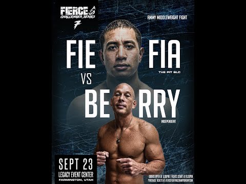 FIERCE FIGHTING CHAMPIONSHIP FULL FIGHT | SHAWN BERRY VS  DJ FIEFIA