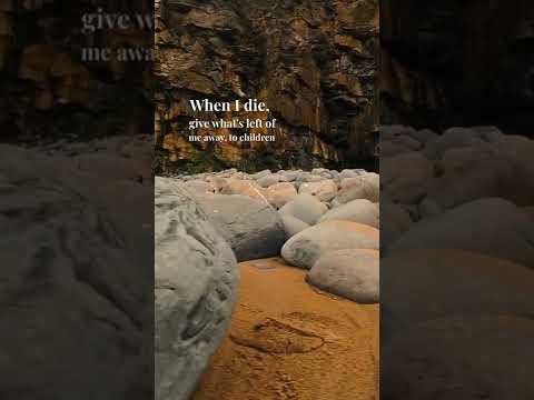 Epitaph - Merrit Malloy. Poem featured in NCIS Grief [Quotes, Poetry, Spokenword, Irish Narration]