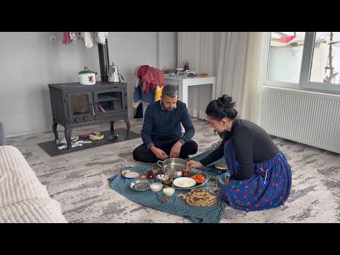 Kışın Zorlu Köy Yaşamı / 4K Belgesel