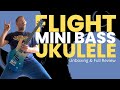 Flight Mini Bass (TBL) Solid Body Transparent Blue thumbnail 7