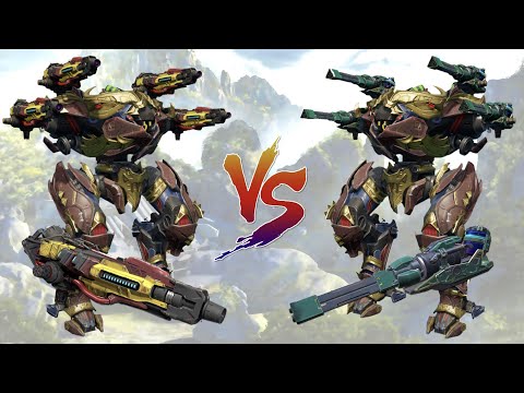 [WR] Lantern VS Krait - Titan Weapon Comparison | Heimdall 150LVL Gameplay | War Robots