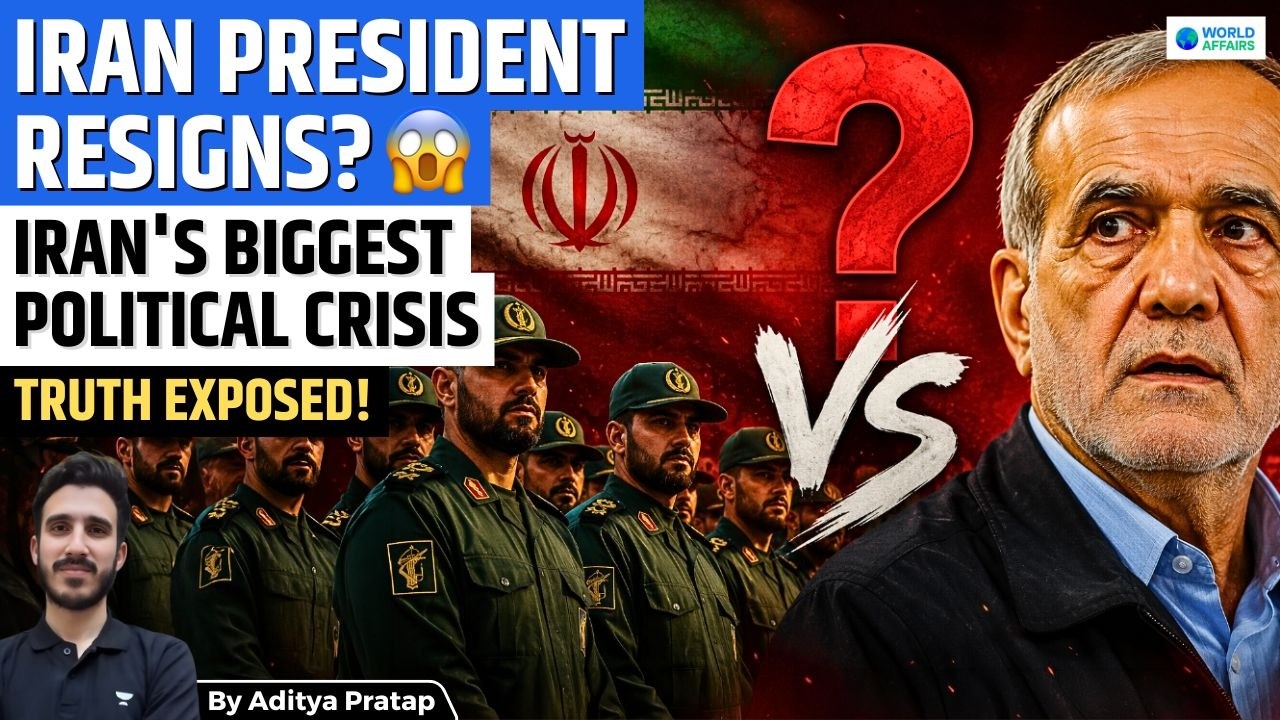 Iran President Resignation Rumour: IRGC Takeover Or US Propaganda? Tehran Power Game Explained