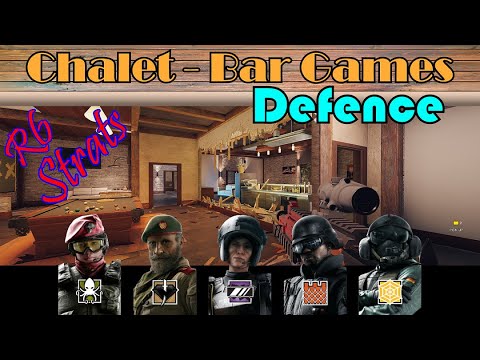 R6 Siege Strats - New Chalet Rework [BAR/GAMES DEFENCE]