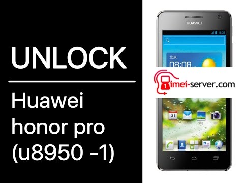 Unlock-Instruction for Huawei Honor Pro U8950-1 from Velcom Belarus