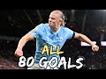 Erling Haaland - All 80 goals for Manchester city |English Commentary
