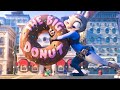 Judy And The Big Donut Scene ZOOTOPIA 2016 Movie Clip