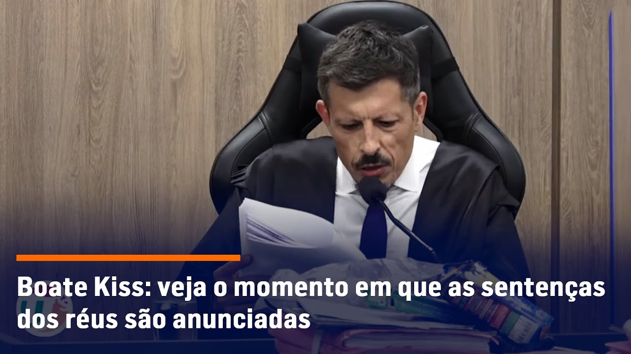 Boate Kiss: assista ao momento em que as sentenças dos réus são anunciadas