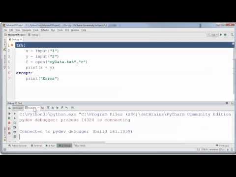 Python Module 05 08 Structured Error Handling
