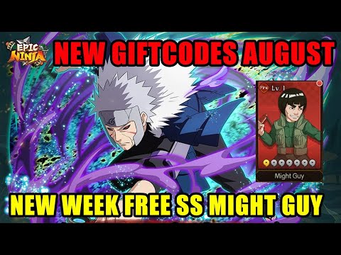 Epic Ninja God New Giftcodes August - Naruto RPG Free SS & Free VIP Android Game